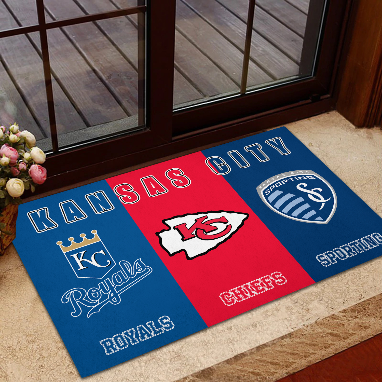 B5Custom Doormat with Your Favorite- Customize any logo you want on the ...