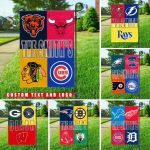 MM009Custom Garden Flag( Both side) with Your Favorite- Customize any logo you want on the Garden Flag (Both side)