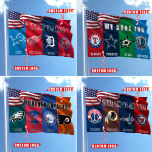 Custom Flag with Your Favorite- Customize any logo you want on the Flag