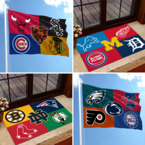 HM5 Customize any logo on Flag, Doormat, Blanket- Customize with your favorites