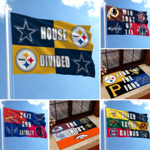 HM2 Customize any logo you want on the Flag, Doormat- Custom with Your Favorite